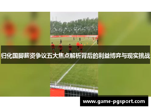 归化国脚薪资争议五大焦点解析背后的利益博弈与现实挑战